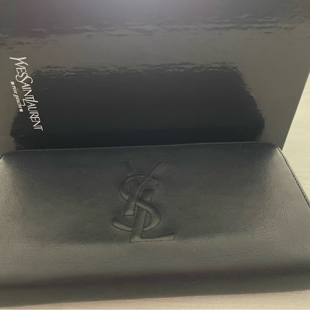YSL Saint Laurent Wallet With Box